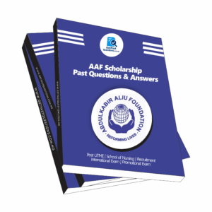 AAF Scholarship Past Questions and Answers 2020 to 2026 (PDF)
