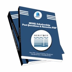 HEOSL Scholarship Aptitude Test Past Questions and Answers