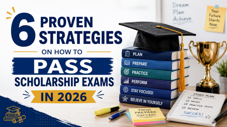 6 Proven Strategies on How to Pass Scholarship Exams in 2026
