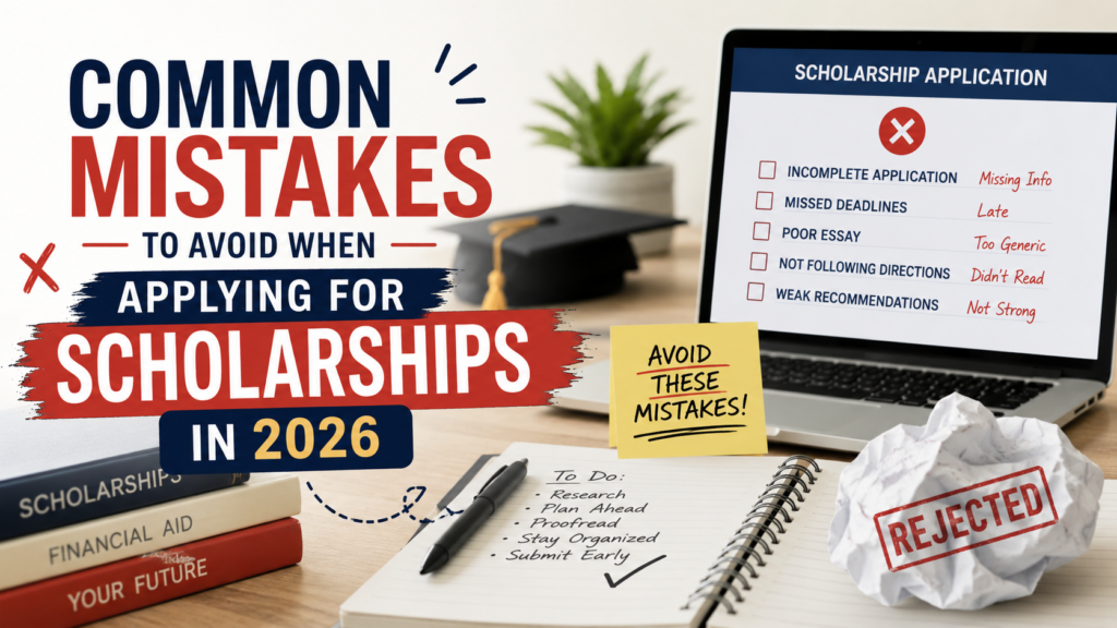 Common Mistakes to Avoid When Applying For Scholarships in 2026