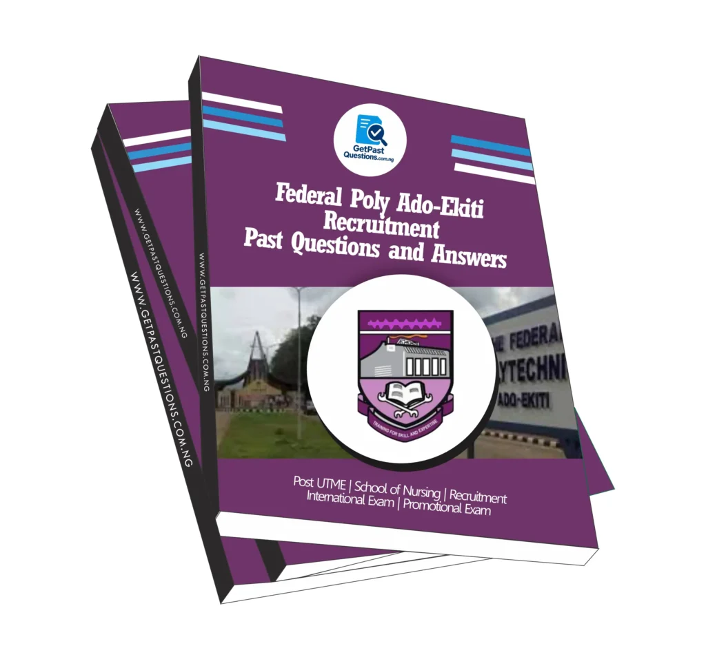 Federal Poly Ado-Ekiti Recruitment Past Questions and Answers