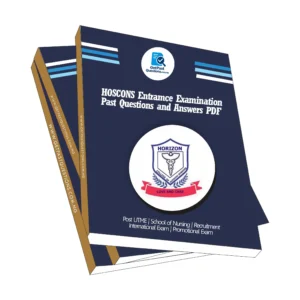 Horizon College of Nursing Sciences Past Questions PDF | HOSCONS Entrance Exam